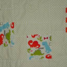 Baby Quilt, Dinosaurs Blanket, Child's Quilt - thumbnail 2