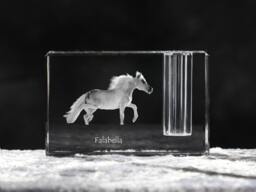 Falabella , Crystal Pen Holder With Horse, Souvenir, Decoration, Limited Edition, Collection - thumbnail 1