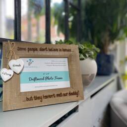 Hero Dad Grandad Photo Frame - Some People Don't Believe in Heroes But They Haven't Met My/Birthday Gift Personalised - thumbnail 2