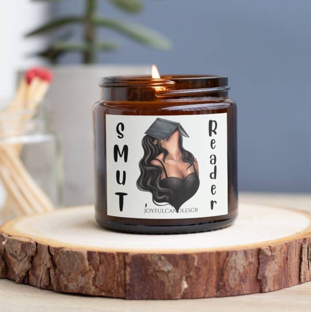 Smut Candle, Bookish Candles For Book Lovers, Unique Scents Inspired By Books, Booktok Gifts - image 1