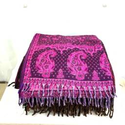 Warm Snuggle Blanket 4 Parties Festivals & Snuggling. A Lovely Soft Touch, Very Warm, Nice & Lightweight Shawl Scarf Throw - thumbnail 2