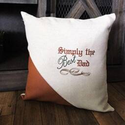Cushion Cover Dog Embroiderd Name - thumbnail 3