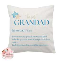 Grandad Cushion, Personalized Gift, Fathers Day - thumbnail 2