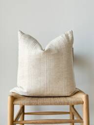 Neutral Natural Color & Fiber Pillow Cover - thumbnail 1