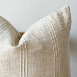 Neutral Natural Color & Fiber Pillow Cover - thumbnail 2