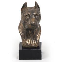 American Staffordshire Terrier - Big, Dog Marble Statue, Limited Edition, Artdog - thumbnail 2