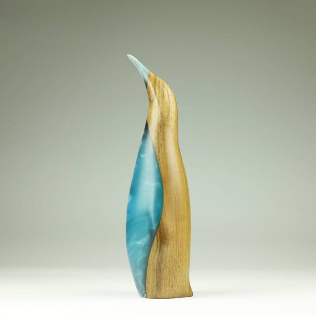 Duo Penguin Sculpture - 10 - image 1
