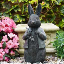 Peter Rabbit Large Resin Statue - Home Garden Ornament Beatrix Potter Decor - thumbnail 3