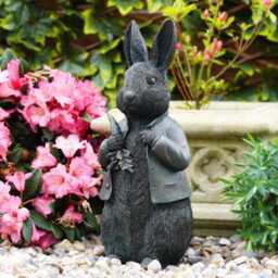 Peter Rabbit Large Resin Statue - Home Garden Ornament Beatrix Potter Decor - thumbnail 1