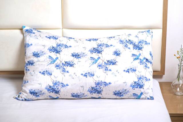 100% Mulberry Silk Pillowcase Both Sides Pattern With Eye Mask & Scrunchie Anti Ageing Smooth Skin & Hair Gift For Her Mother'sday - image 1