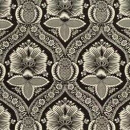 Villandry Damask Print in Charcoal Or Mineral - Listing Is For One Pillow - thumbnail 1