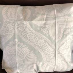 Villandry Damask Print in Charcoal Or Mineral - Listing Is For One Pillow - thumbnail 2