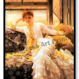 James Tissot Victorian Society Art Prints, Set Of 4 - thumbnail 2