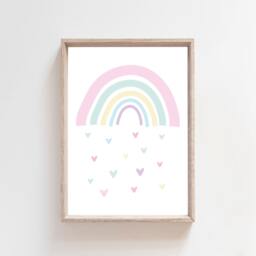 Set Of 3 Girls Nursery Prints, Affirmation Print, Love, Bedroom Decor, Wall Art, Decor - thumbnail 3