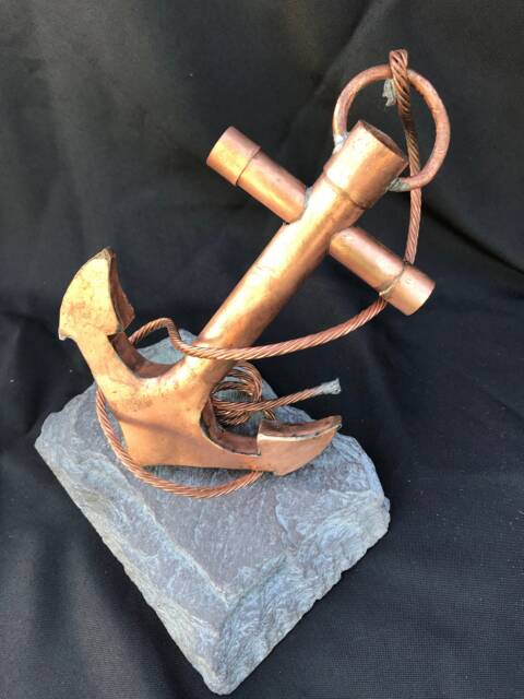 Hand Crafted Custom Coppr Anchor - image 1