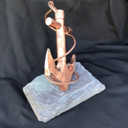 Hand Crafted Custom Coppr Anchor - thumbnail 2