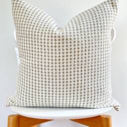 Green Tribal Hemp Hand Woven Natural Dye Color Hmong Lumbar Pillow Cover - thumbnail 2