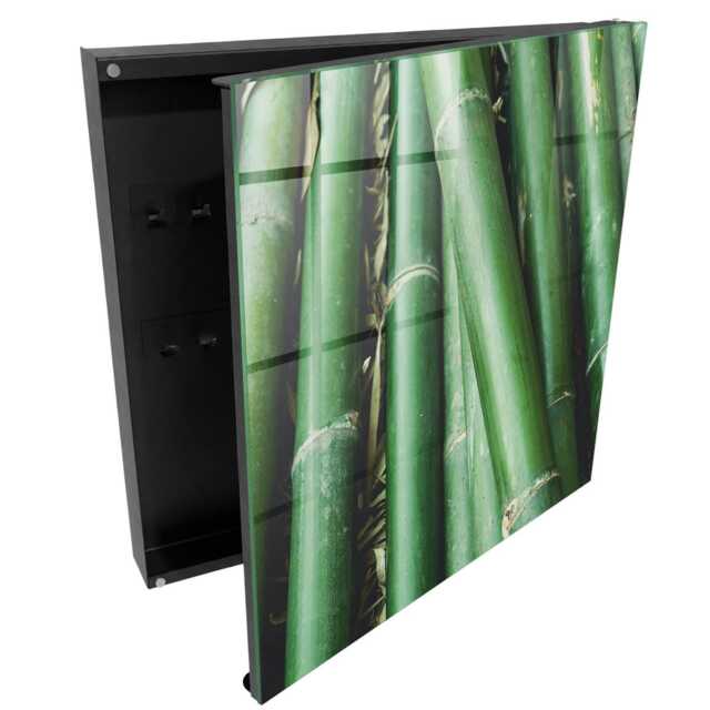 Green Peace Key Cabinet For Home, Box Wall, Minimalist Nature, Nature Lovers - image 1