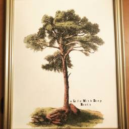 A Tree With Deep Roots Wall Art - thumbnail 1