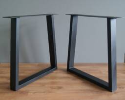 Table Legs - Set Of 2 - Desk Base Diy Metal Pieds De Table Tischbeine High Quality