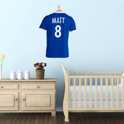 Personalised Football Wall Art, PVC Decal, Sticker, Transfer, 3D, Soccer - thumbnail 2