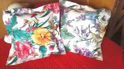 Floral Patterned Cushion Cover - thumbnail 1