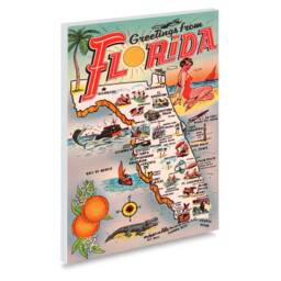 Reprint Of A Vintage Travel Poster To Florida - thumbnail 2