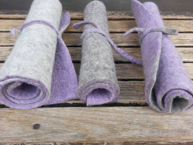 Sitting Mats To Go, Variations On Lavender - image 1