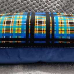 Designers Guild Patiali Cobalt & Omega Velvet Cushion Cover35x55 cm - thumbnail 2