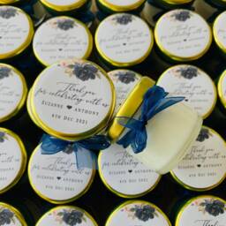 Wholesale Wedding Favours - Personalised Mini Soy Candle Gifts - thumbnail 2