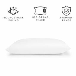 Luxury Extra Bounce Back Anti Allergic Bedding Plump Hollowfibre Filling Polyester Boxed With Pipping Edge Pillows 1, 2 , 4, 6, 8 , 10 Packs - thumbnail 4
