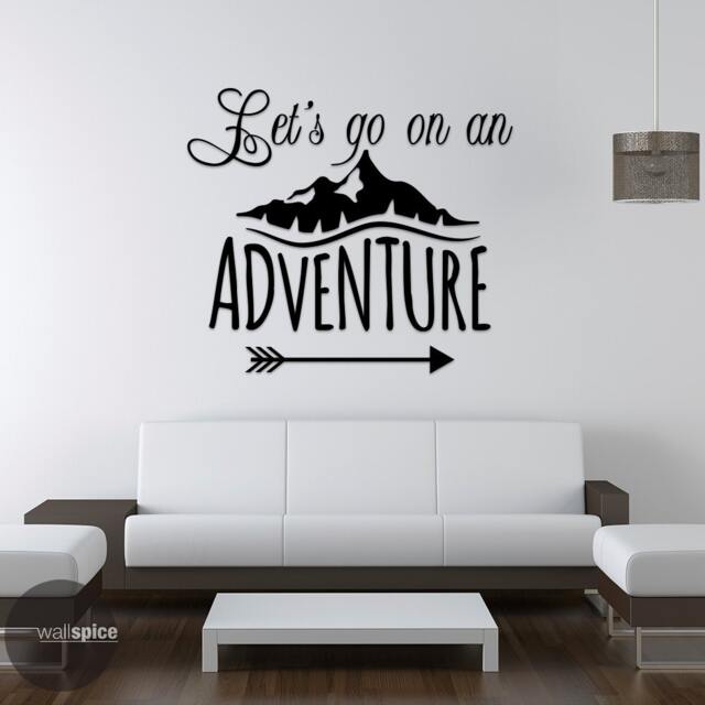 Let's Go On An Adventure Vinyl Wall Decal Sticker - image 1