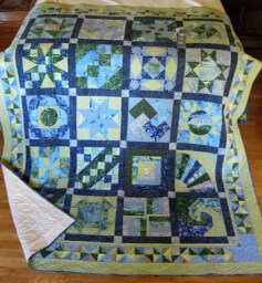 Blue Album Quilt