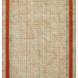 Handmade Cotton Block Print Rug Indian Woven Area Rug, 2x3 To 12x18 - thumbnail 2