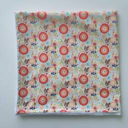 Baby Blanket, New Baby Blanket Girl, Girl Gift, Floral Flowers Gift - thumbnail 1