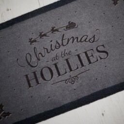 Christmas At The Family Doormat - Personalised Doormats - thumbnail 3