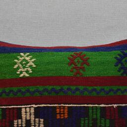 Handwoven Turkish Kilim Pillow Cover Wool Decorative Cushion - 14.2 X 18.1 In - thumbnail 2