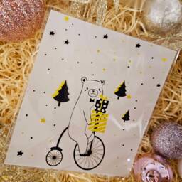 Monogram Christmas Ornament - Personalised Baby's 1st Baby Name Wood Xmas Bauble Gift Tag Keepsake - thumbnail 2