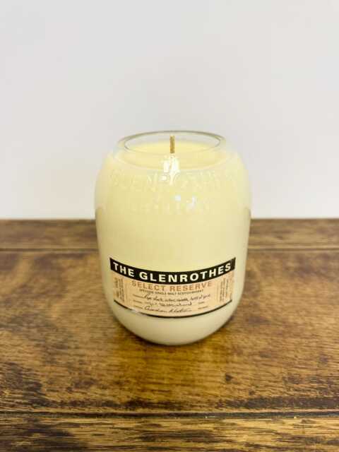 The Glenrothes Whisky Bottle Candle - Spiced Orange Scented Soy Wax 90 Hours 70Cl - image 1