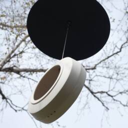 Squirrel Baffle 18-Inch Recycled Metal Proof Dome - thumbnail 4