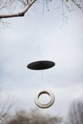 Squirrel Baffle 18-Inch Recycled Metal Proof Dome - thumbnail 1