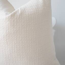 Neutral Striped Pillow Cover - thumbnail 3