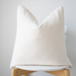Neutral Striped Pillow Cover - thumbnail 2