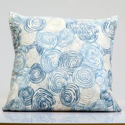 Abstract Circles Linen Pillow Cover, Kravet Jeffrey Alan Marks Design - thumbnail 1