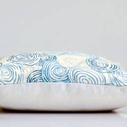 Abstract Circles Linen Pillow Cover, Kravet Jeffrey Alan Marks Design - thumbnail 3