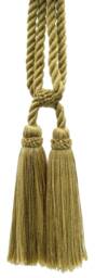 "D??copro Double Tassel Curtain & Drapery Tieback, Length 5 1/2"" - 14cm, Spread 27"