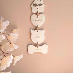 Family Gift - Clay Wall Hanging Decoration Original Personalized Grandmothers' Day Happy Mother's - thumbnail 2