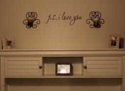 "Ps I Love You Wall Decal Quote 1166 - 28"" Wide X 10.2" - thumbnail 3