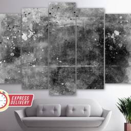 Abstract Gold Canvas Print, Paintings, Wall Art, Golden Decor, Old Gold, Gift - thumbnail 4
