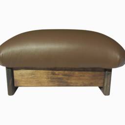 Padded Foot Stool Chocolate Ganache 7 - thumbnail 2